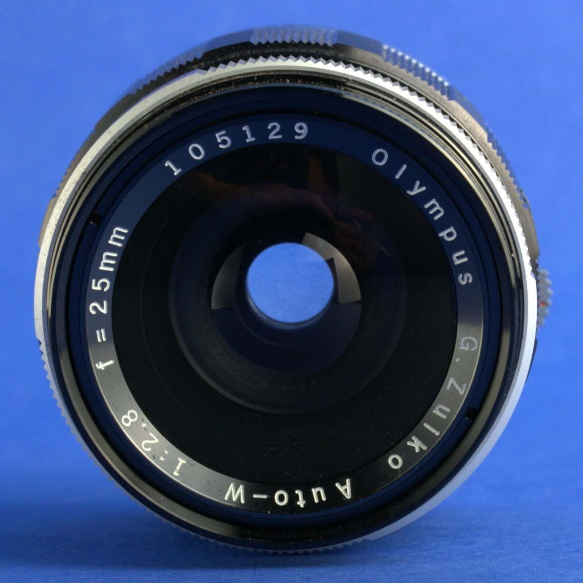 Olympus Pen-F 25mm 2.8 Auto-W Zuiko Lens