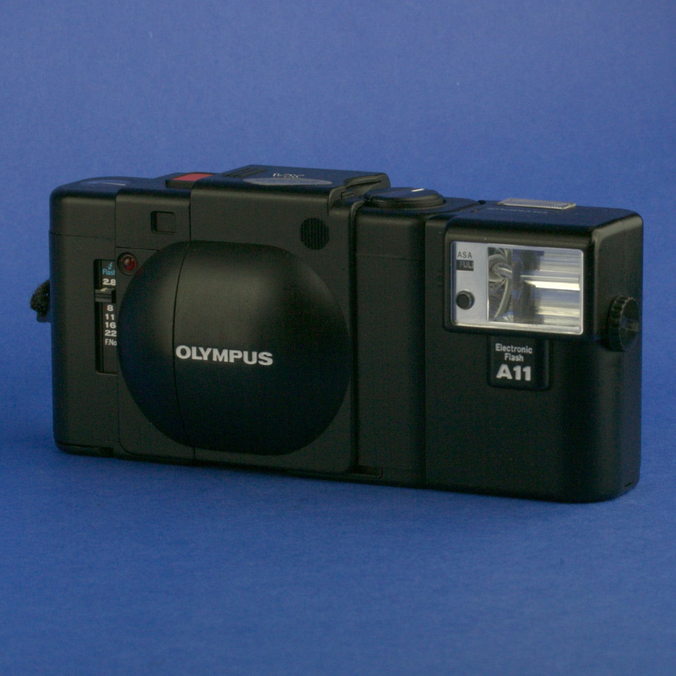 Olympus XA Film Camera with A11 Flash Beautiful Condition
