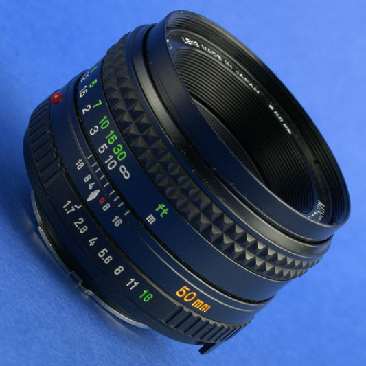 Minolta MD 50mm 1.7 Rokkor-X Lens