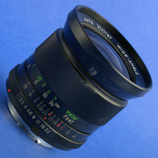 Vivitar 28mm 2.5 Lens Minolta MC Mount