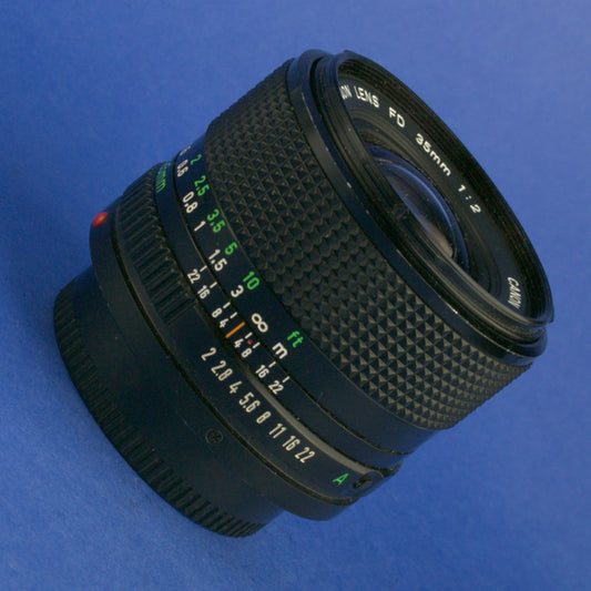 Canon FD 35mm F2 Lens