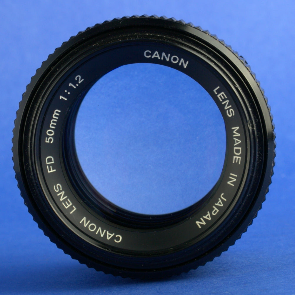 Canon FD 50mm 1.2 Lens Works @ 1.2 Only