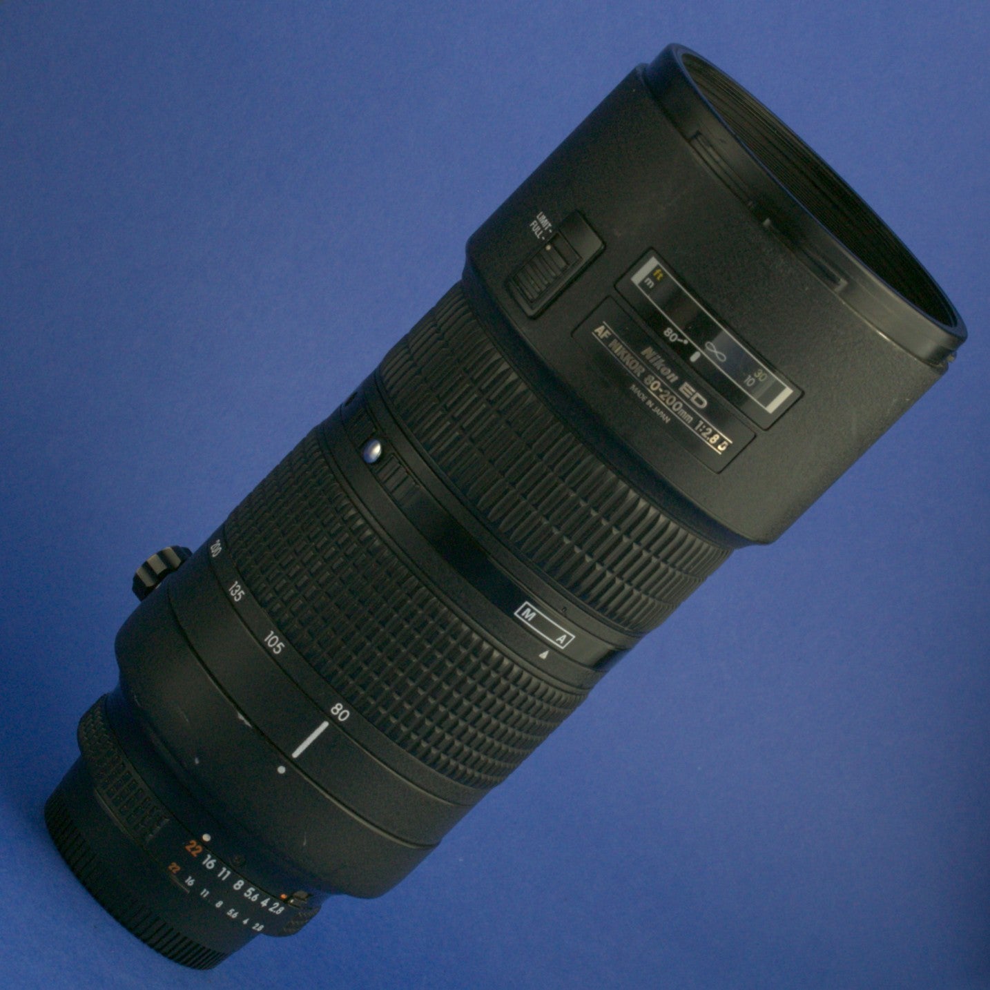 Nikon AF Nikkor 80-200mm 2.8 D Lens Two-Ring Version