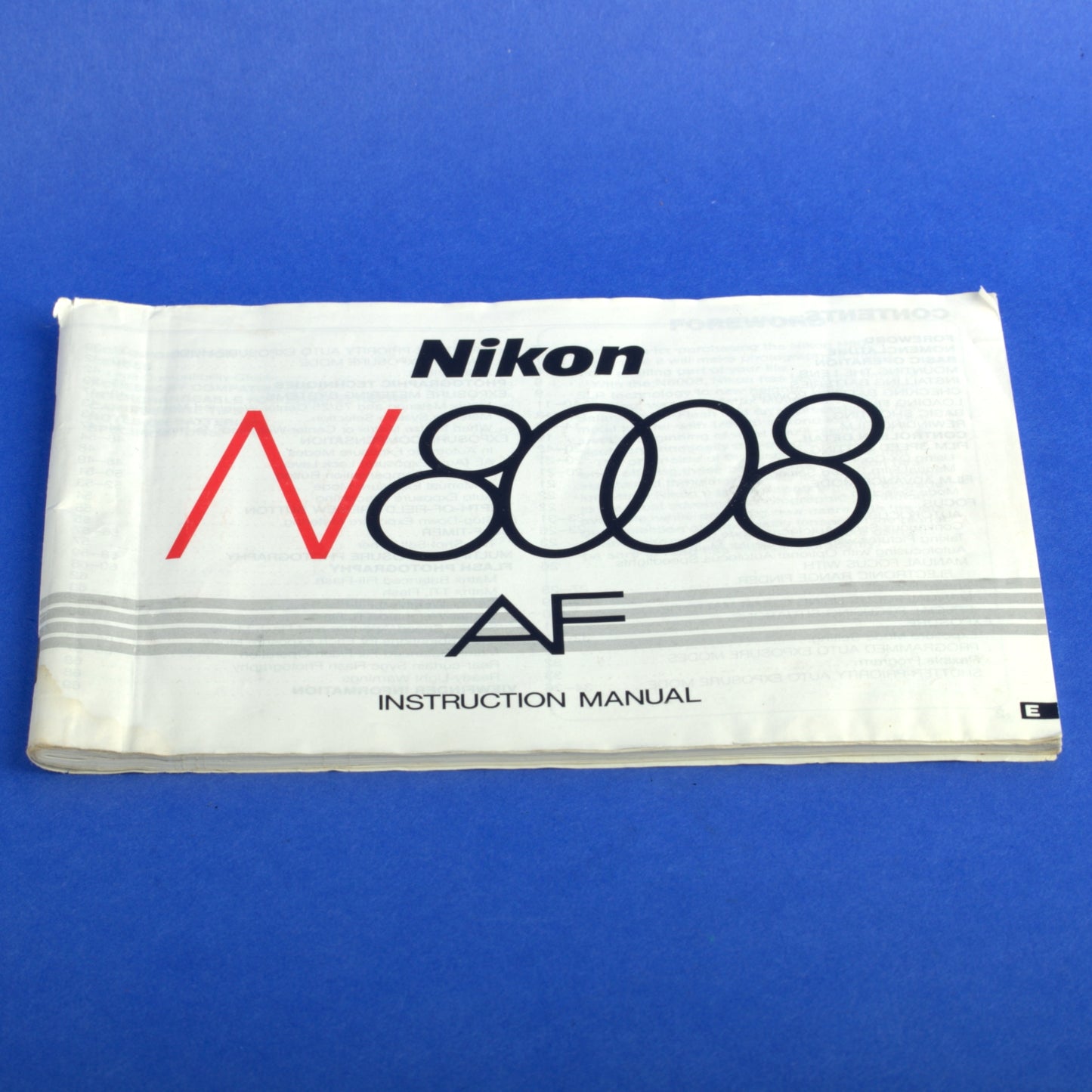 Nikon N8008 Autofocus Film Camera Body