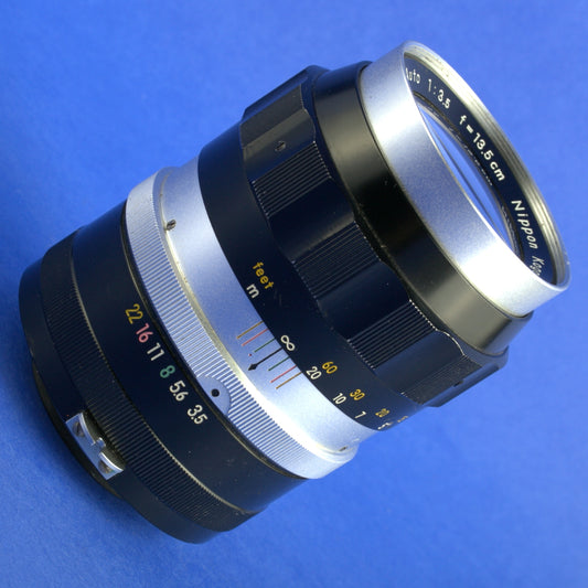 Nikon Nikkor-Q Auto 135mm 3.5 Non-Ai Pat Pend Lens