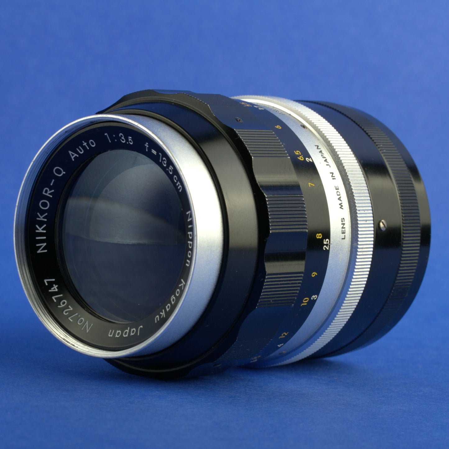 Nikon Nikkor-Q Auto 135mm 3.5 Non-Ai Pat Pend Lens