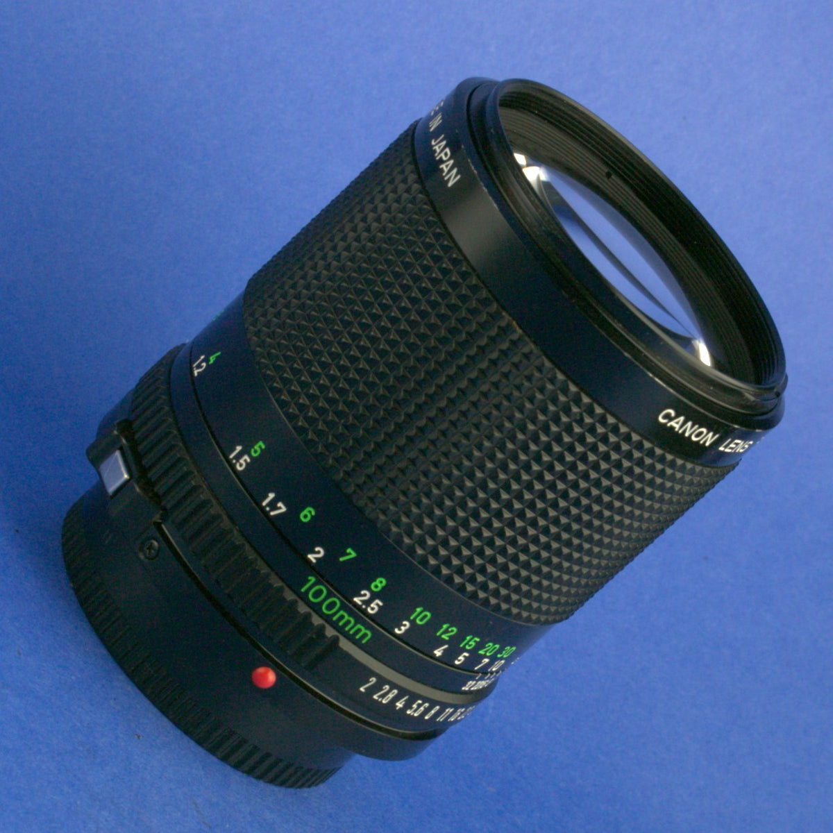 Canon FD 100mm F2 Lens Near Mint Condition