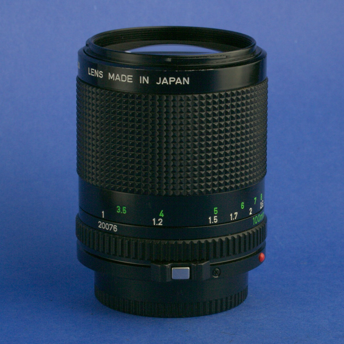 Canon FD 100mm F2 Lens Near Mint Condition