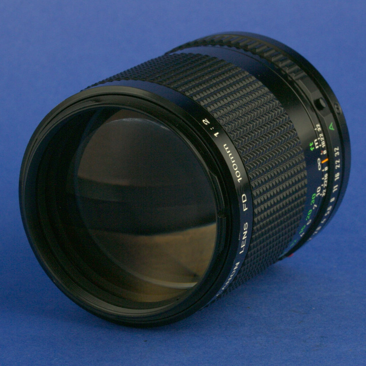 Canon FD 100mm F2 Lens Near Mint Condition