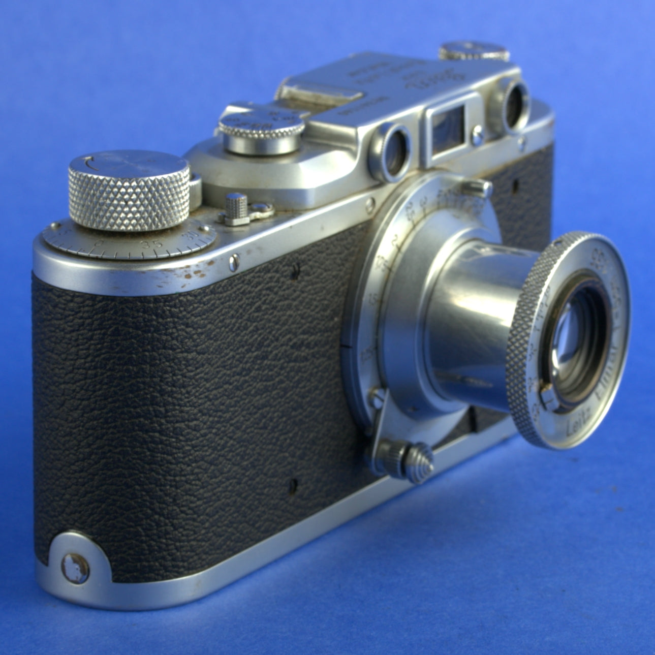 1939 Leica II Model D Film Camera with Elmar 50mm 3.5 Lens