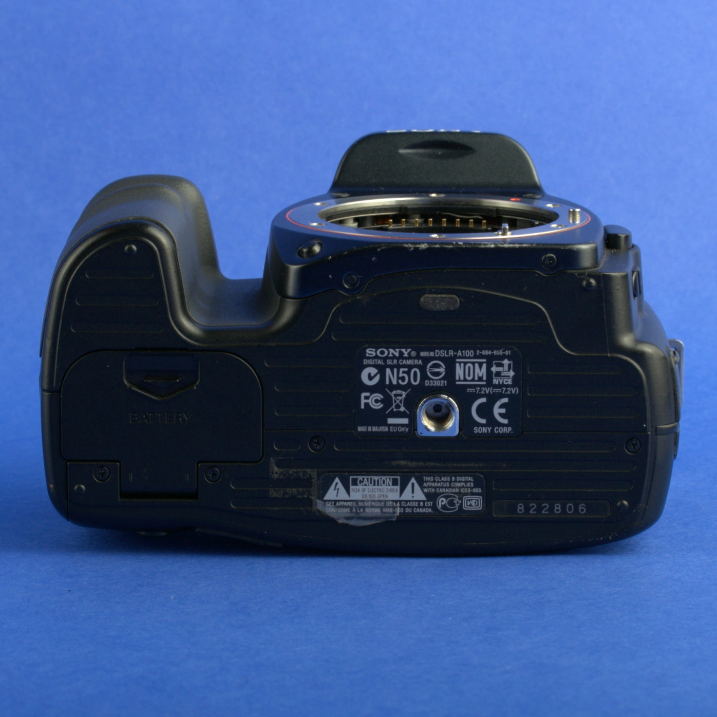 Sony Alpha A100 Digital Camera Body Not Working