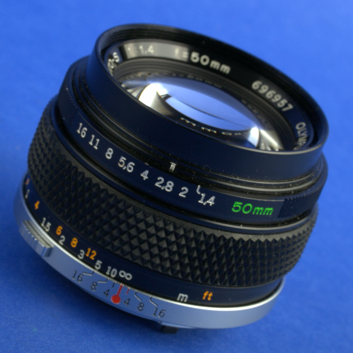 Olympus Auto-S 50mm 1.4 Zuiko Lens Beautiful Condition