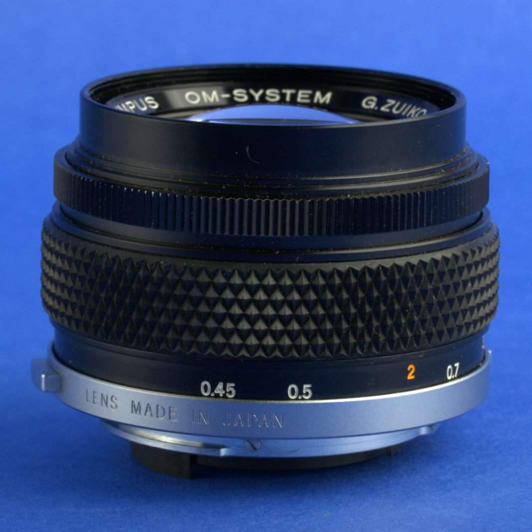 Olympus Auto-S 50mm 1.4 Zuiko Lens Beautiful Condition