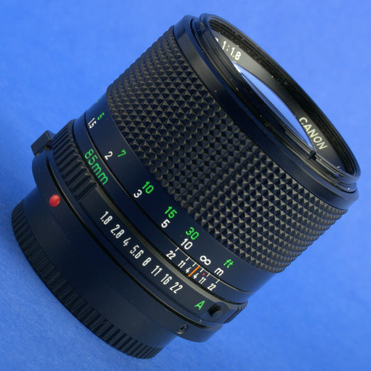 Canon FD 85mm 1.8 Lens Beautiful Condition