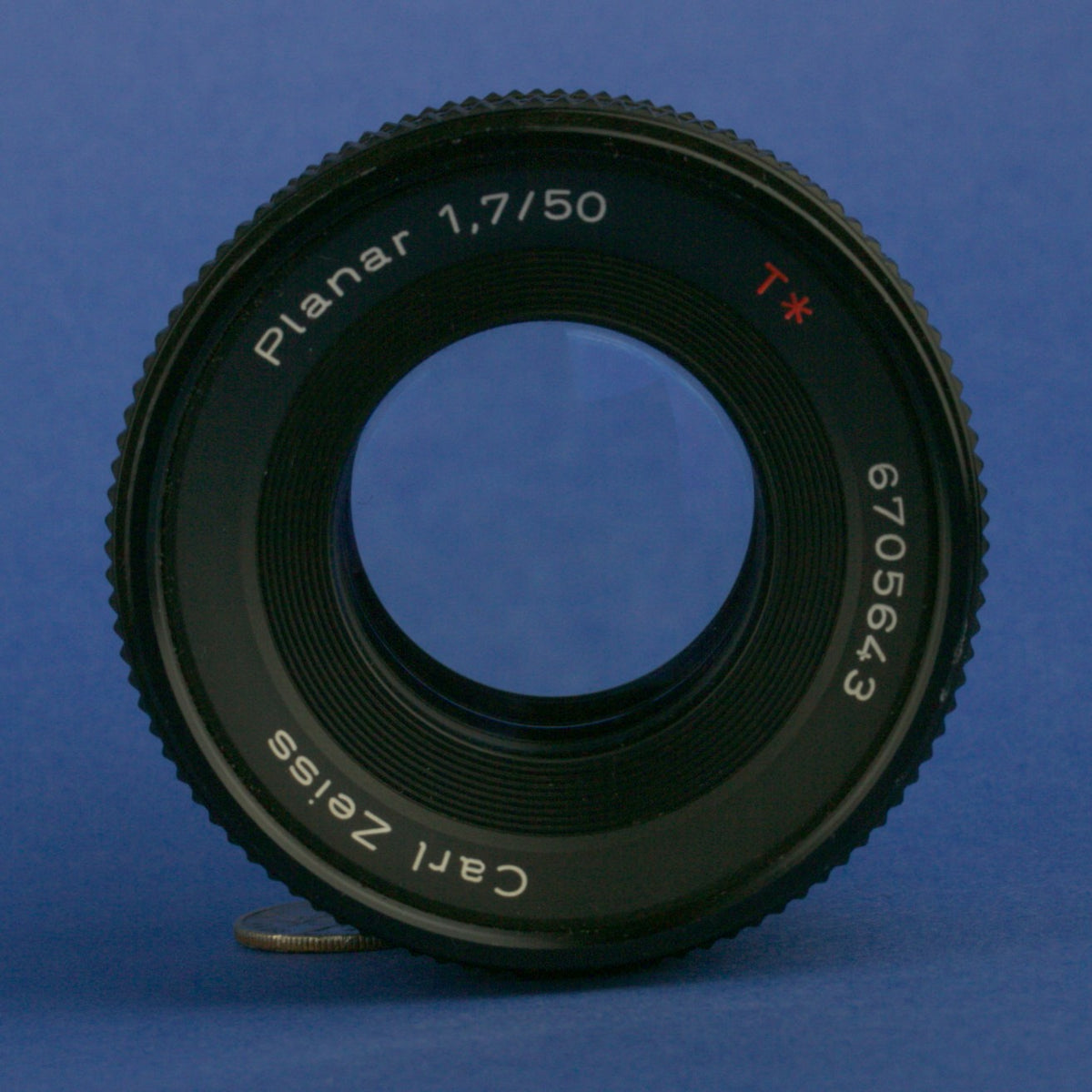 Contax Planar 50mm 1.7 AEJ Lens