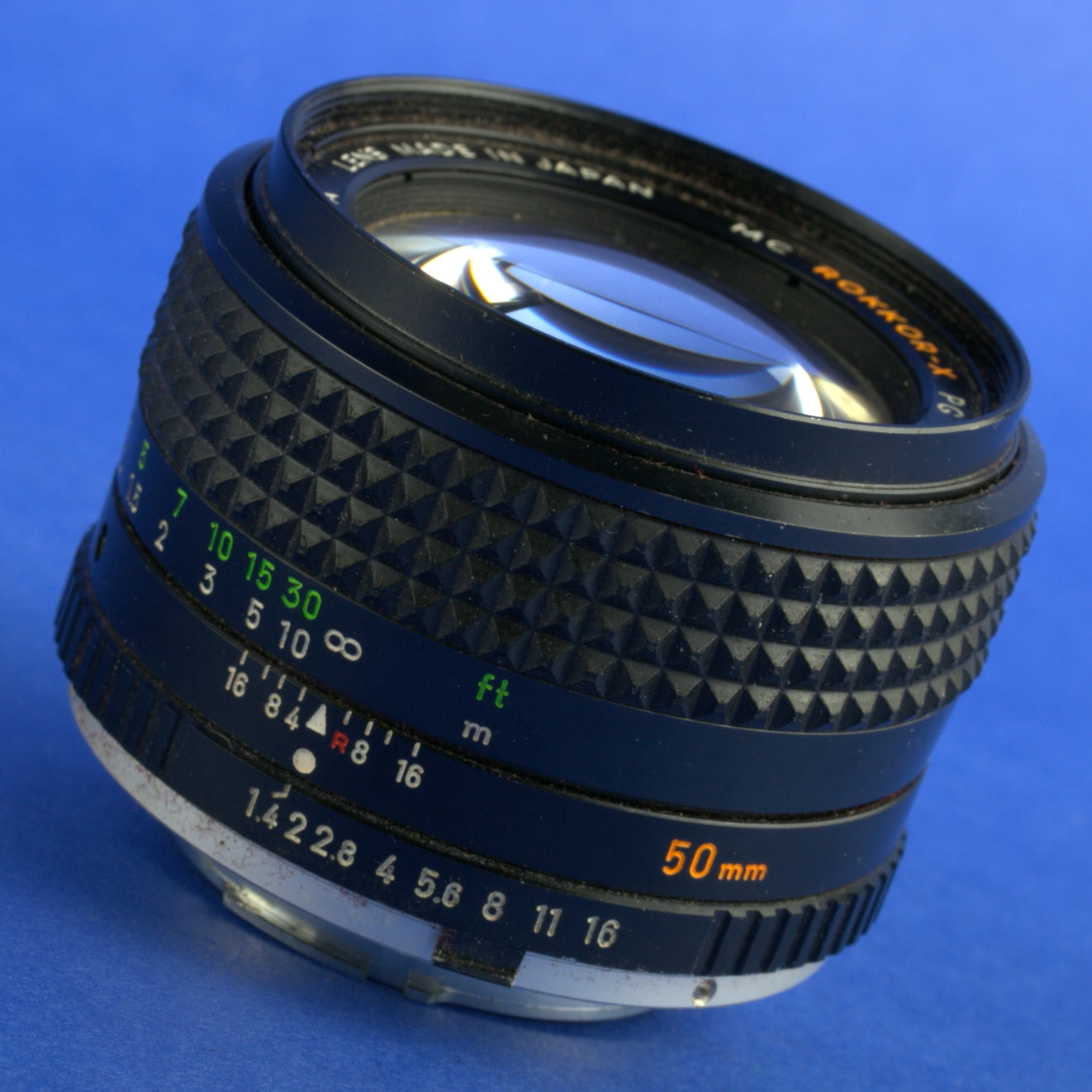 Minolta MC 50mm 1.4 Lens