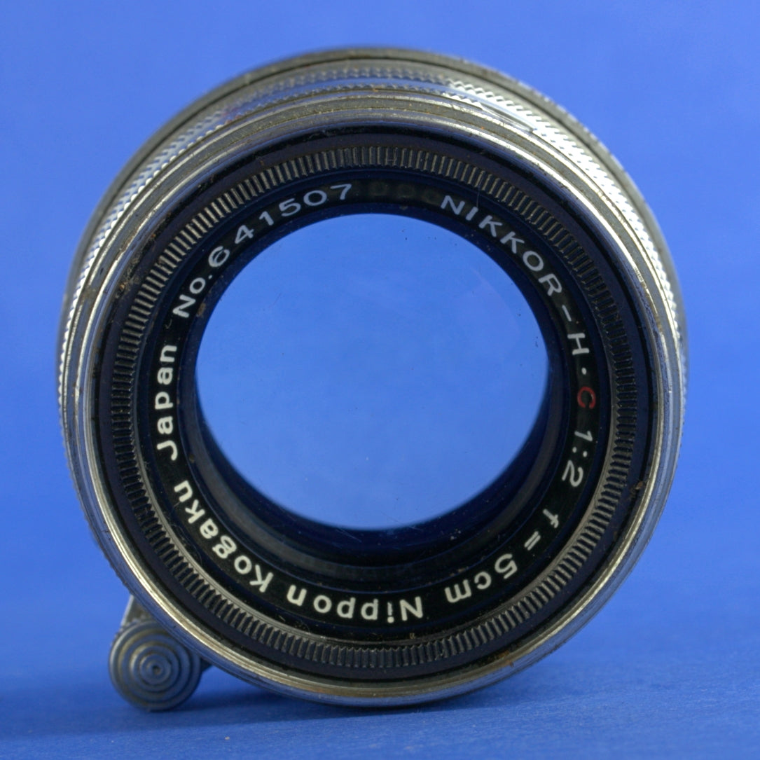 Nikon Nikkor-H 50mm F2 Rigid LTM Lens