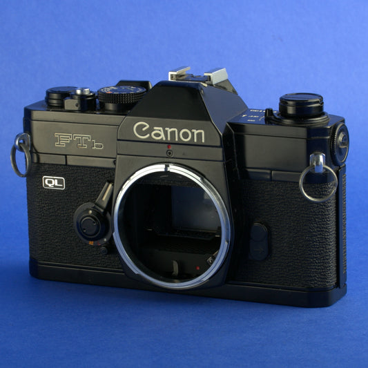 Black Canon FTb Film Camera Body