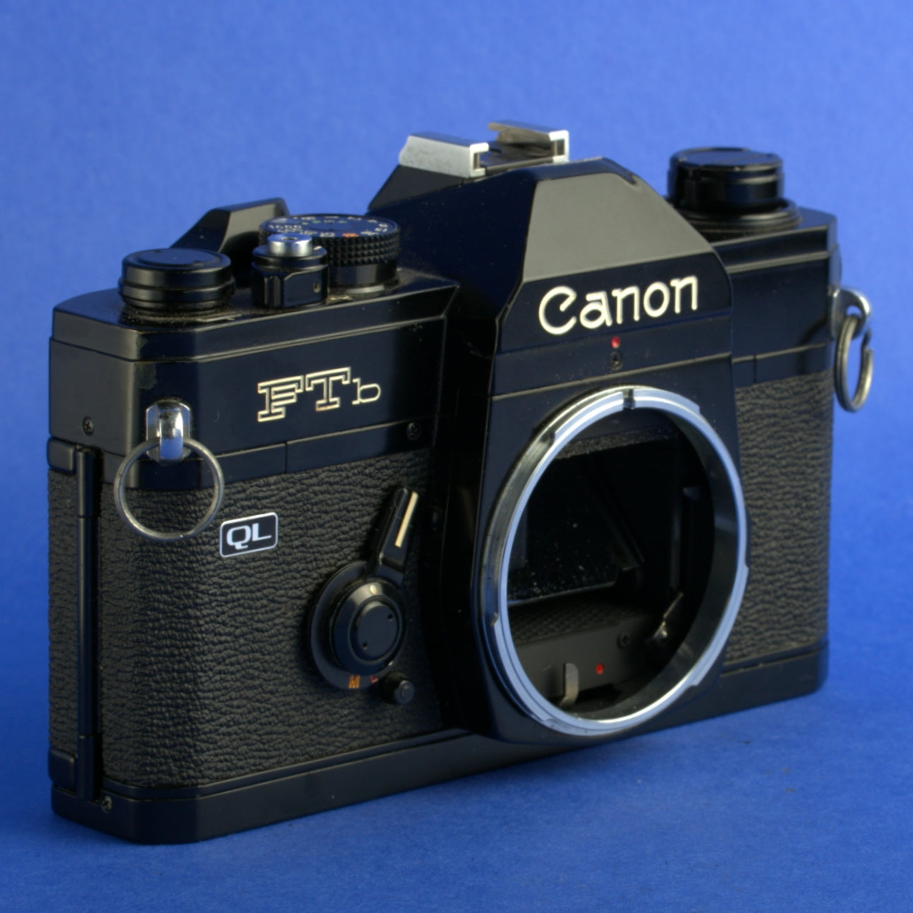 Black Canon FTb Film Camera Body