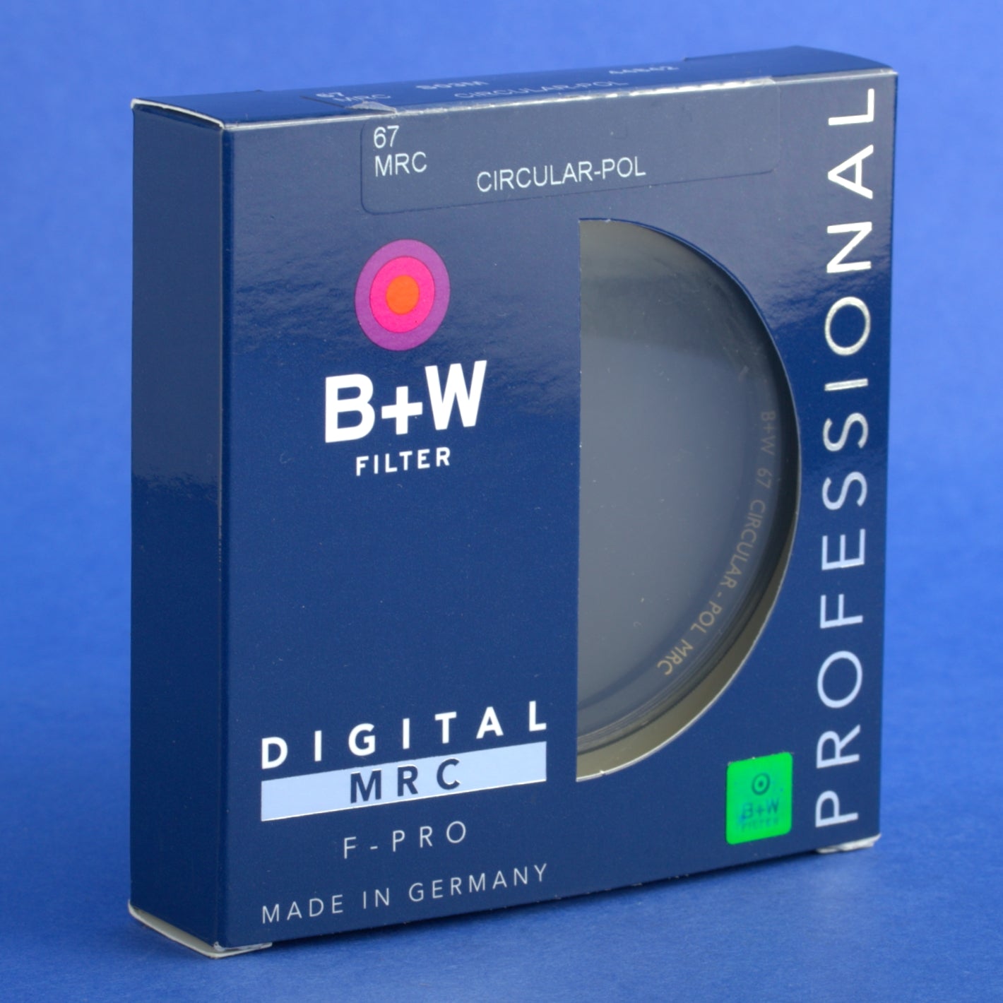 B+W 67mm Circular Polarizer Filter MRC F-PRO