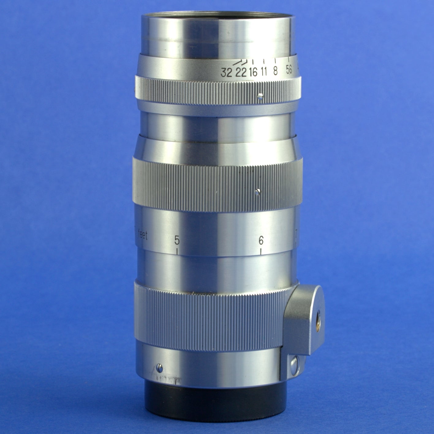 Nikon Nikkor-Q 135mm 3.5 LTM Rangefinder Lens with Hood Case Caps Beautiful