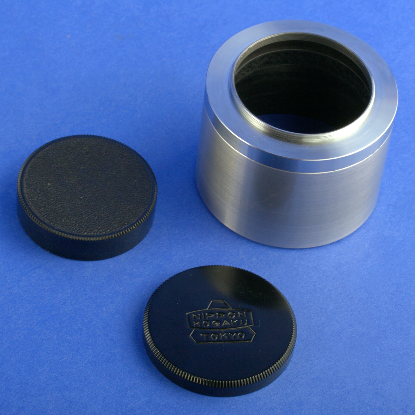 Nikon Nikkor-Q 135mm 3.5 LTM Rangefinder Lens with Hood Case Caps Beautiful