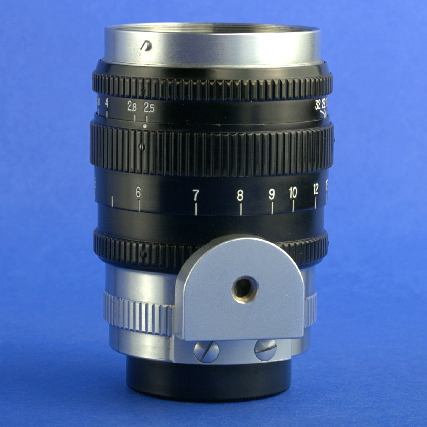 Early Nikon Nikkor-P.C 105mm 2.5 Rangefinder Lens with Hood Case Caps Beautiful