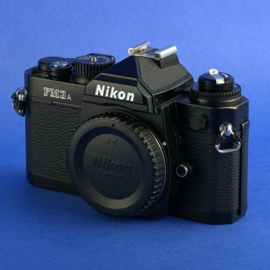 Nikon FM3A Film Camera Body Beautiful Condition 2023 CLA