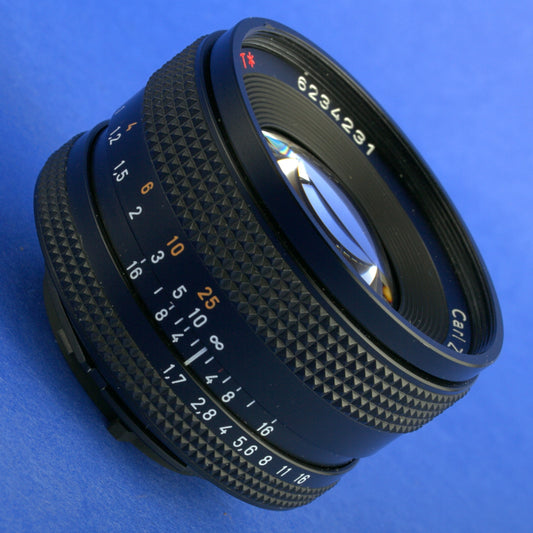 Contax Planar 50mm 1.7 AEJ Lens