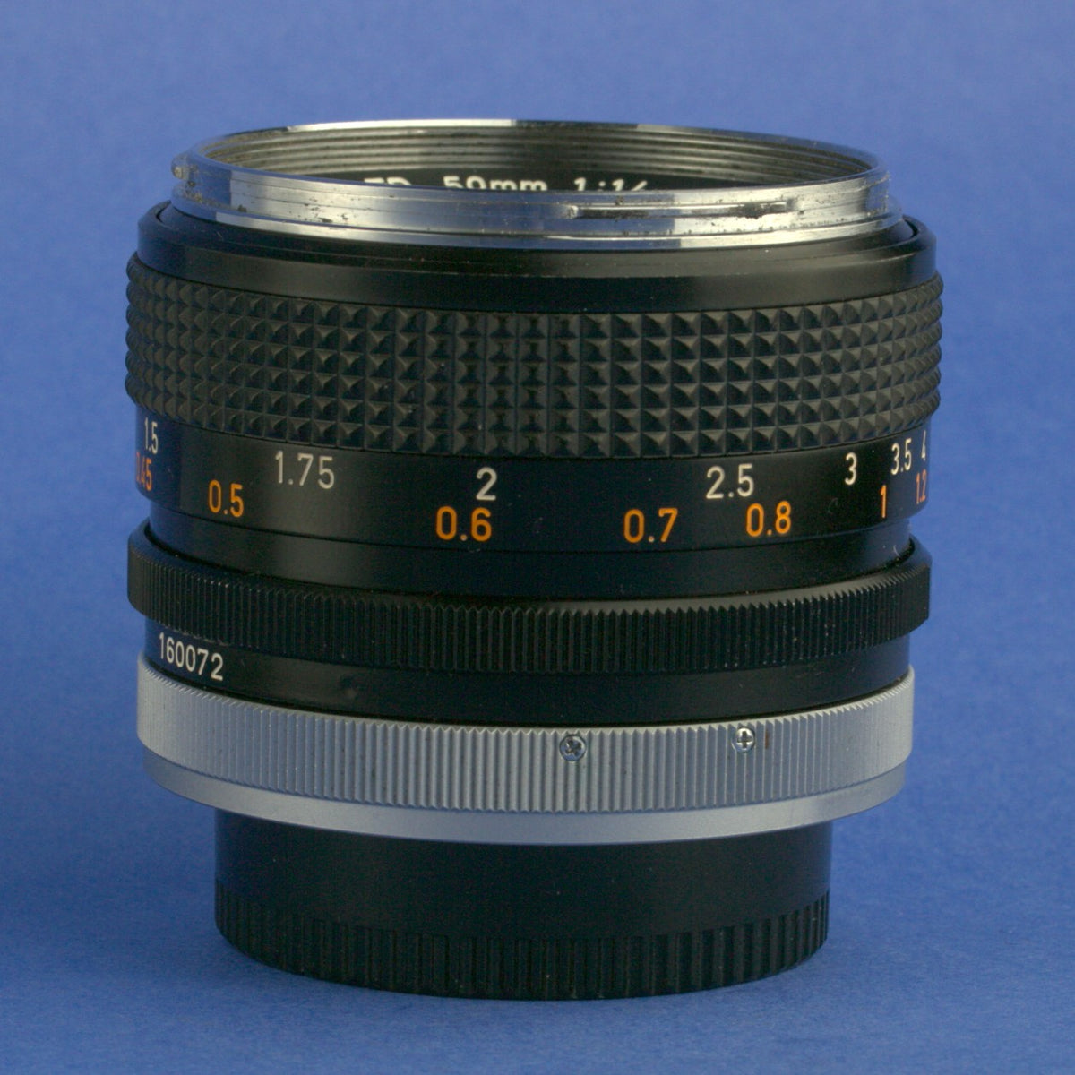 Canon FD 50mm 1.4 Chrome Nose Lens