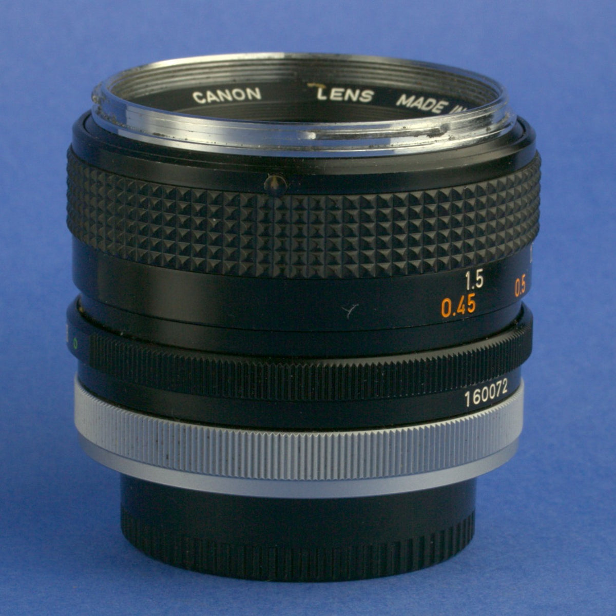 Canon FD 50mm 1.4 Chrome Nose Lens