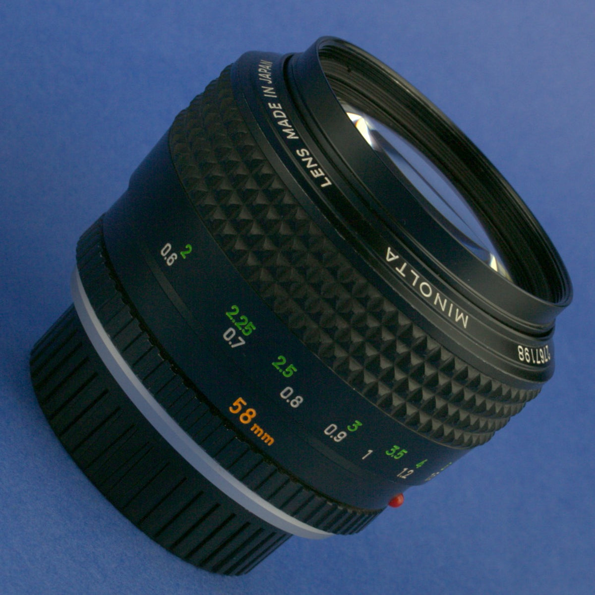 Minolta MC 58mm 1.2 Rokkor Lens Near Mint Condition 2026 CLA