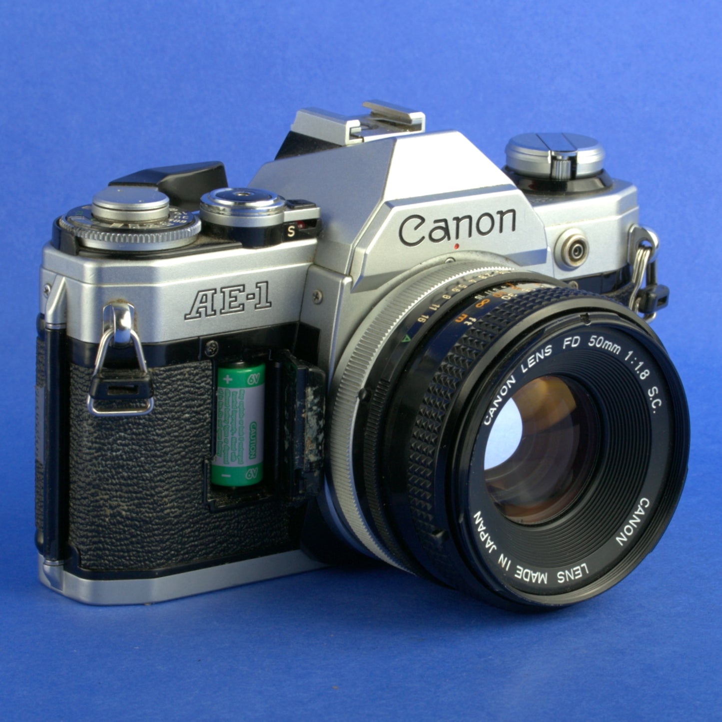 Canon AE-1 Film Camera with 50mm 1.8 Lens