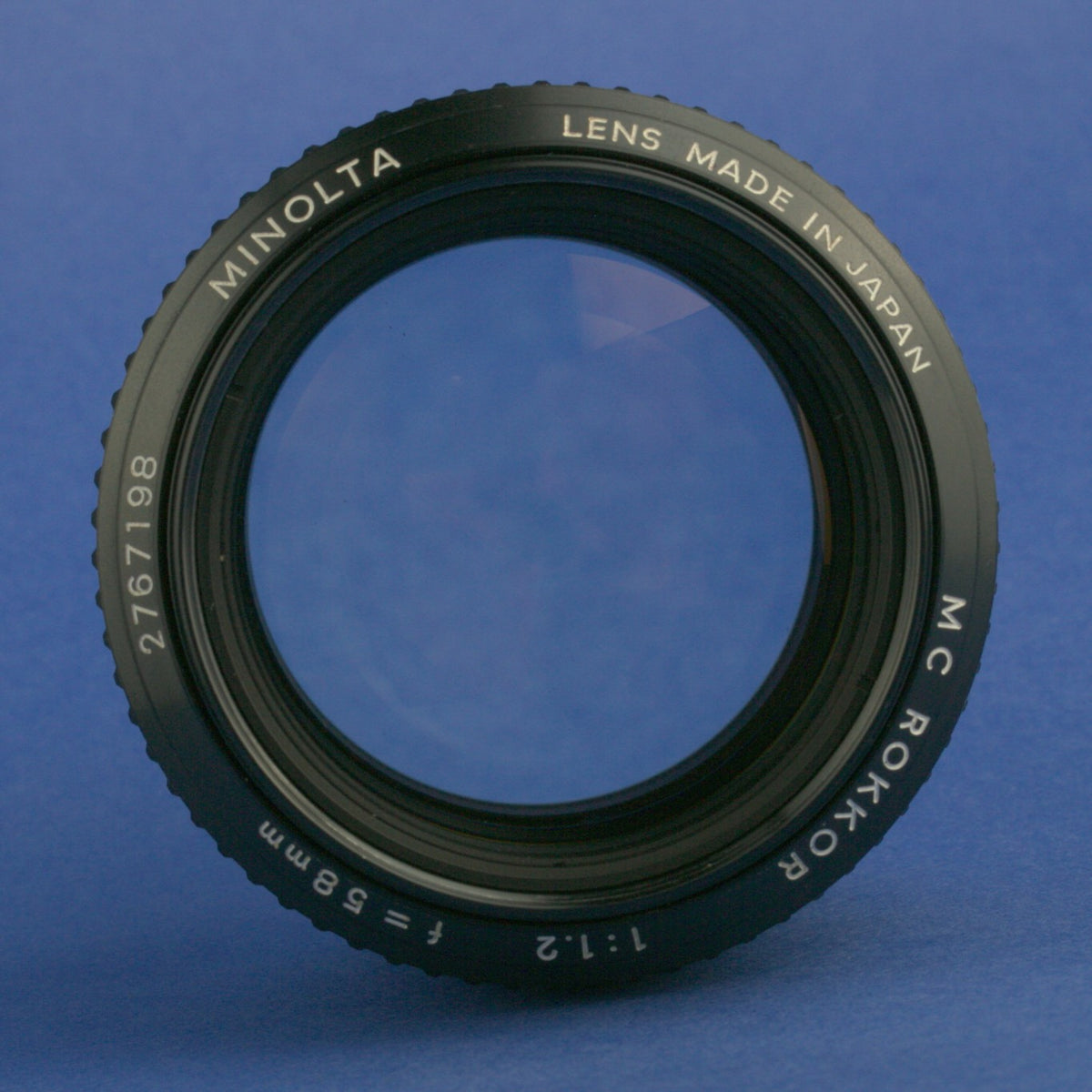 Minolta MC 58mm 1.2 Rokkor Lens Near Mint Condition 2026 CLA