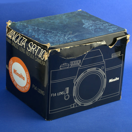 Minolta SRT101 Film Camera with 58mm 1.4 Lens Near Mint Condition