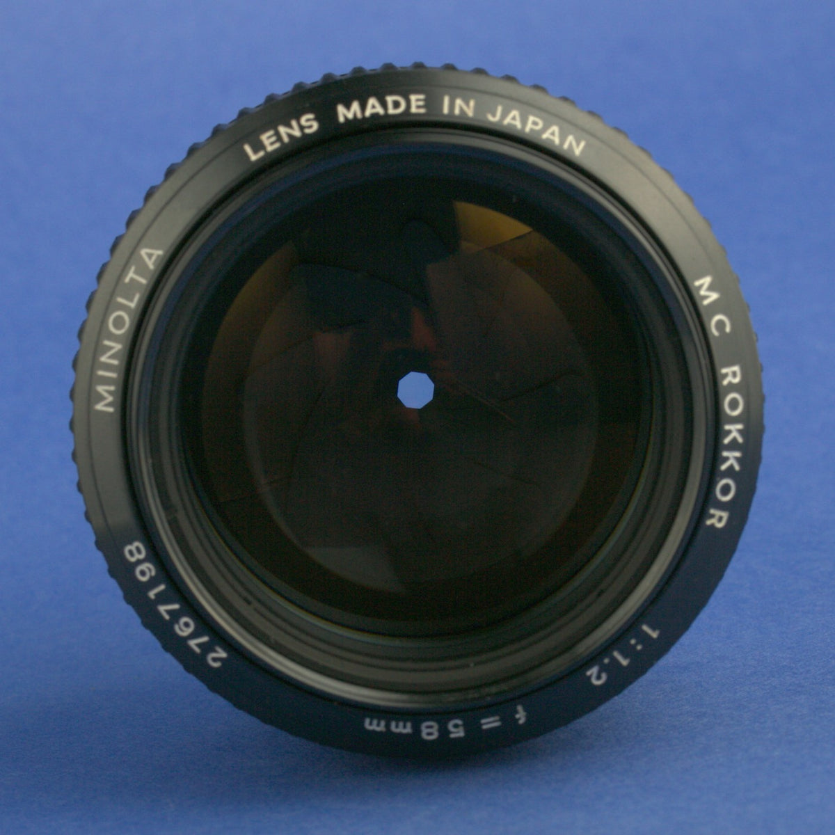 Minolta MC 58mm 1.2 Rokkor Lens Near Mint Condition 2026 CLA