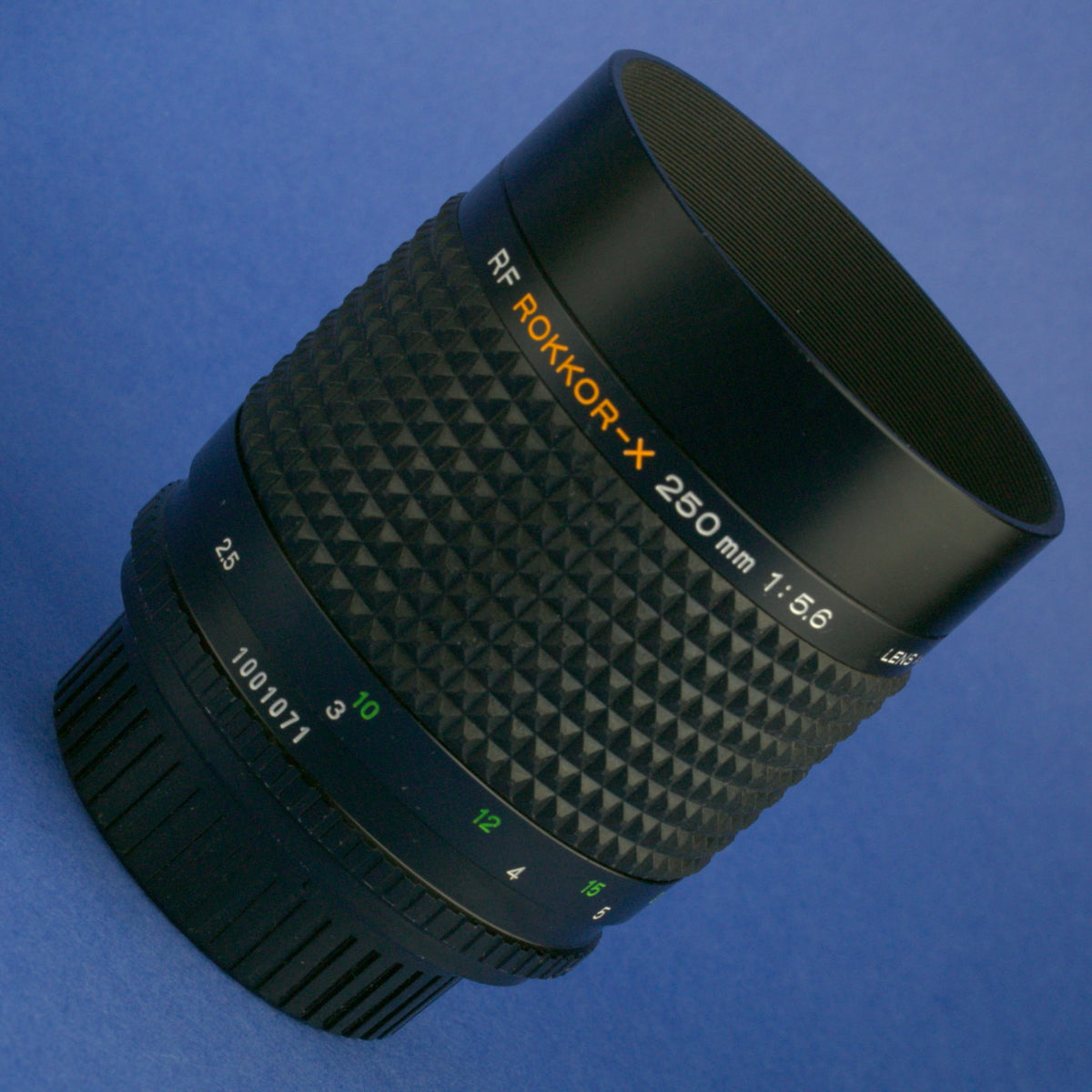 Minolta Rokkor-X 250mm 5.6 RF Mirror Lens Beautiful Condition