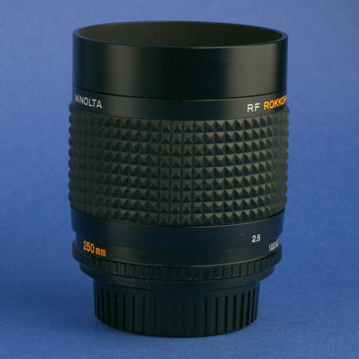 Minolta Rokkor-X 250mm 5.6 RF Mirror Lens Beautiful Condition