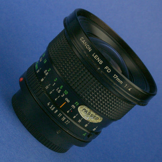 Canon FD 17mm F4 Lens