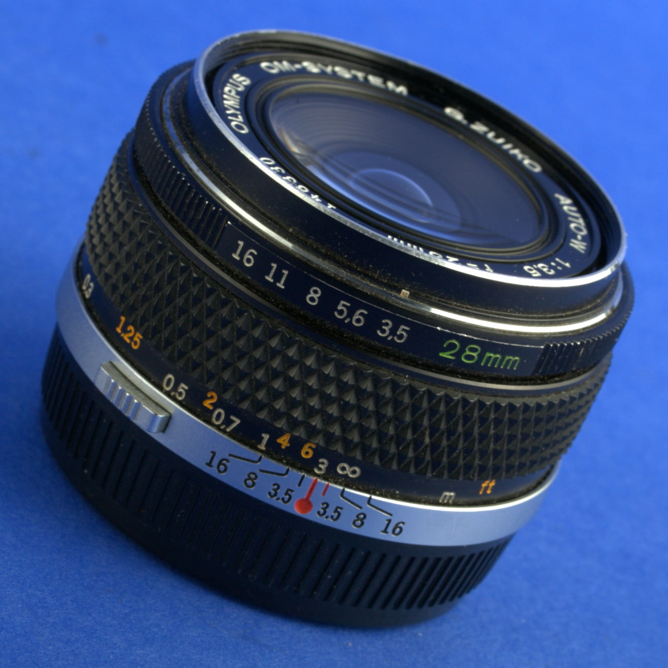 Olympus OM 28mm 3.5 Zuiko Lens