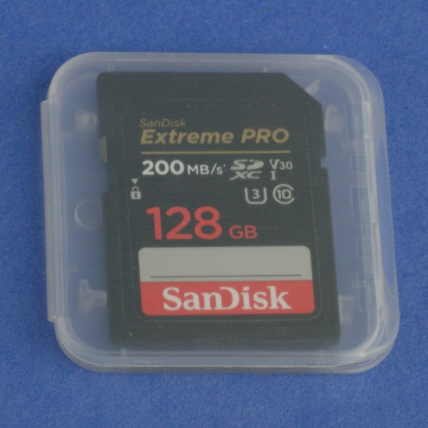 SanDisk 128GB Extreme PRO SD Card SDXC UHS-I V30 U3 Class 10 200MB/s