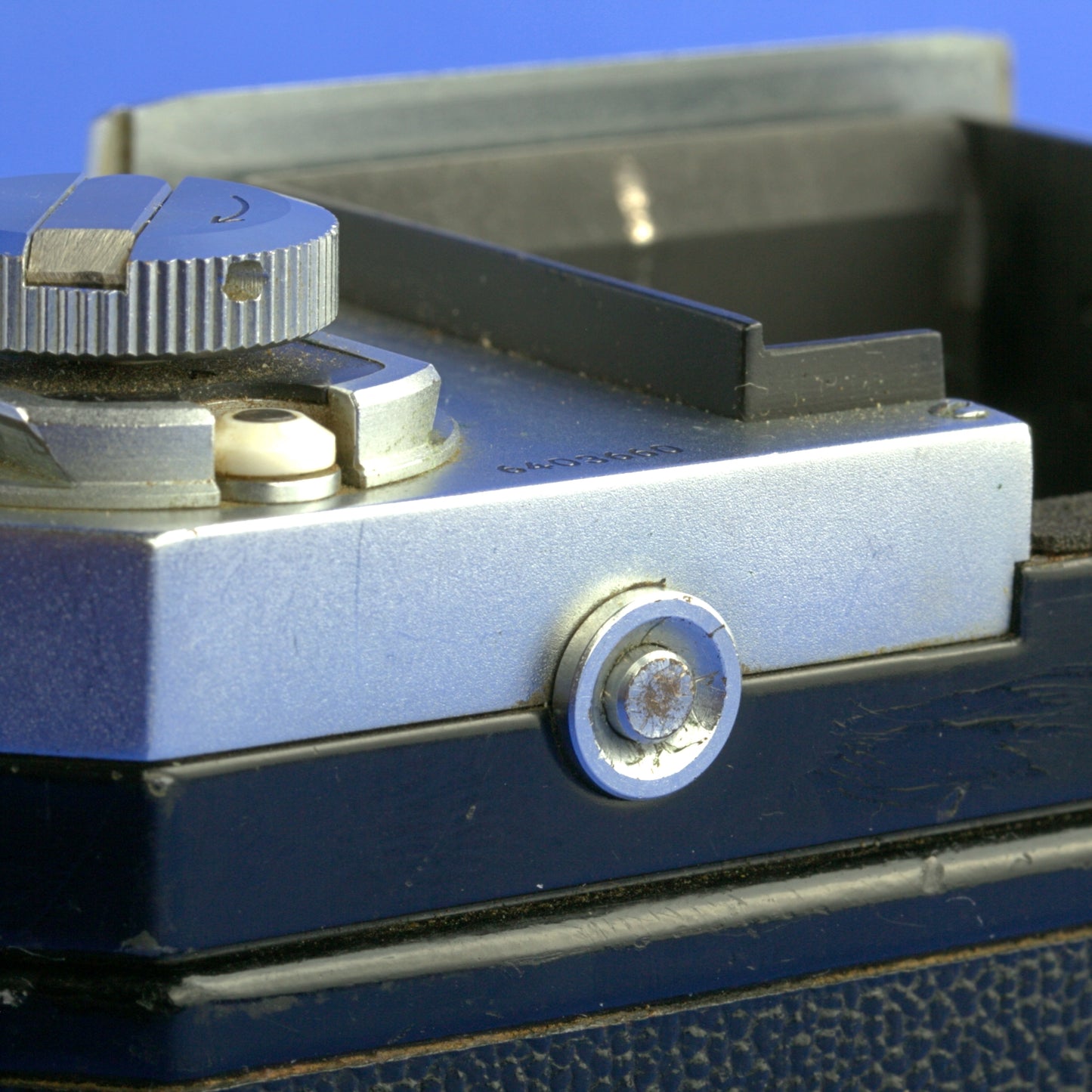 Nikon F Early Camera Body 6403660 with Type 1 Finder Triangular Pins
