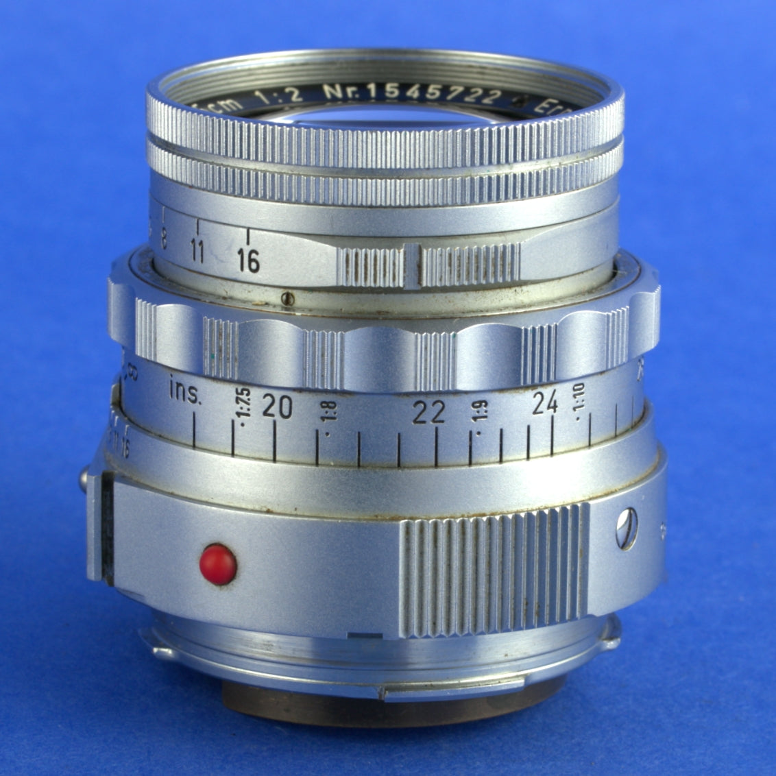 Leica Summicron 50mm F2 Dual Range Lens M Mount