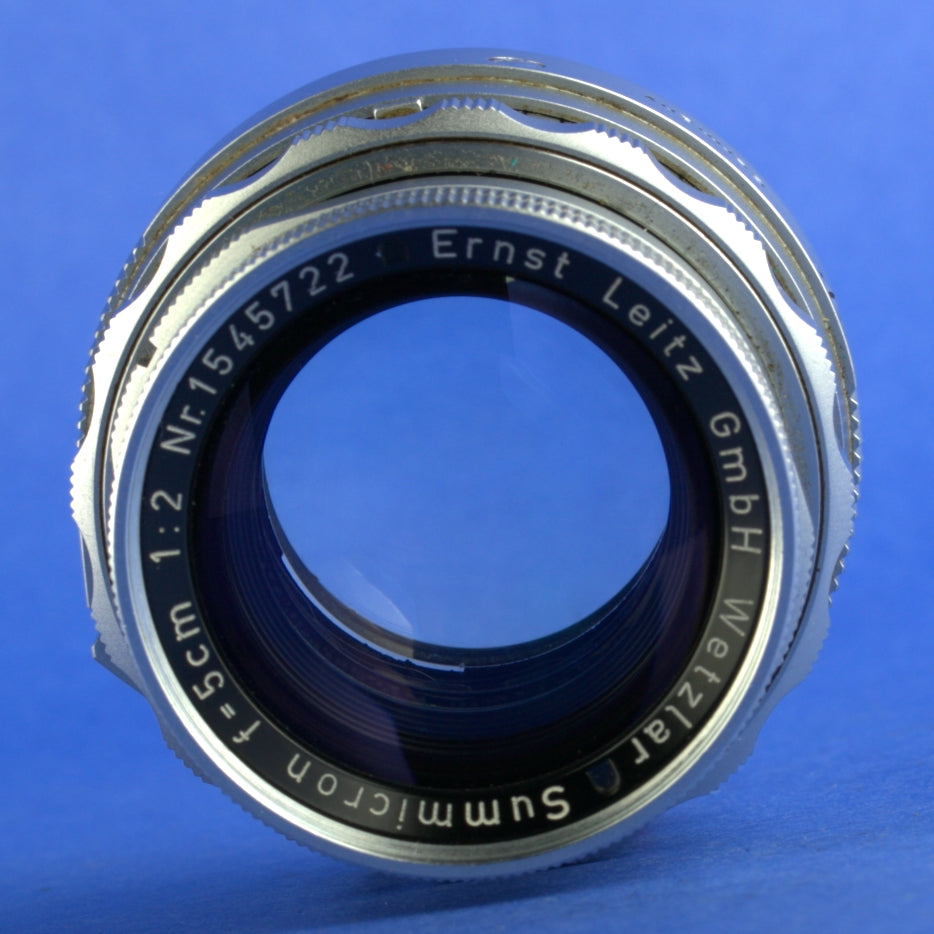 Leica Summicron 50mm F2 Dual Range Lens M Mount