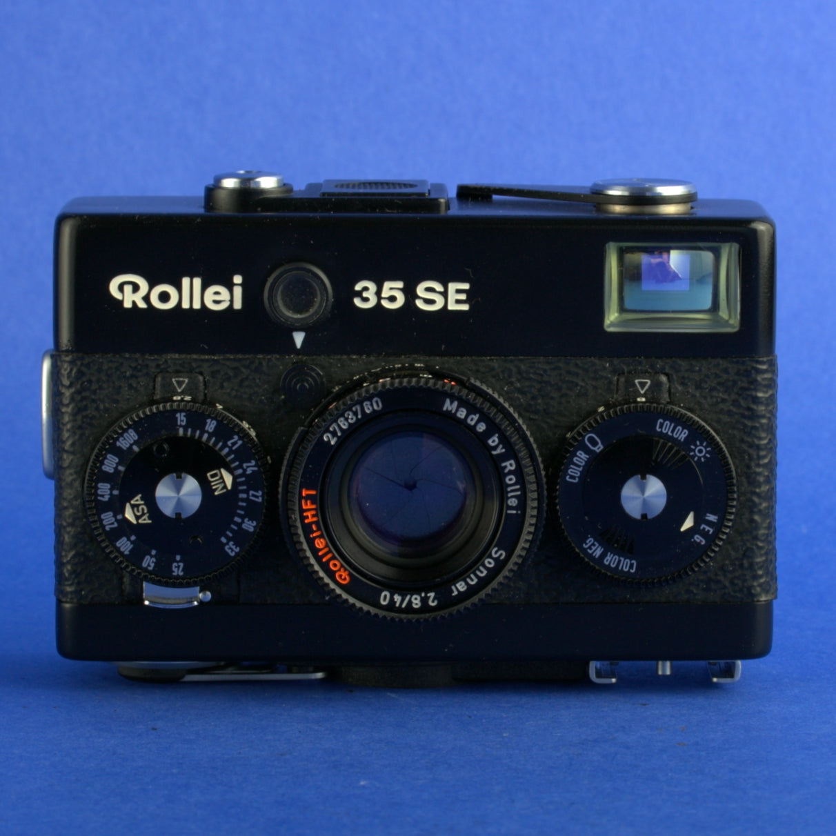 Black Rollei 35 SE Film Camera