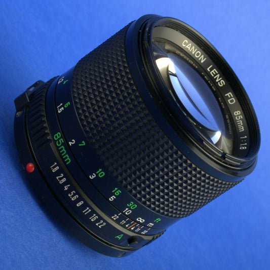 Canon FD 85mm 1.8 Lens Beautiful Condition