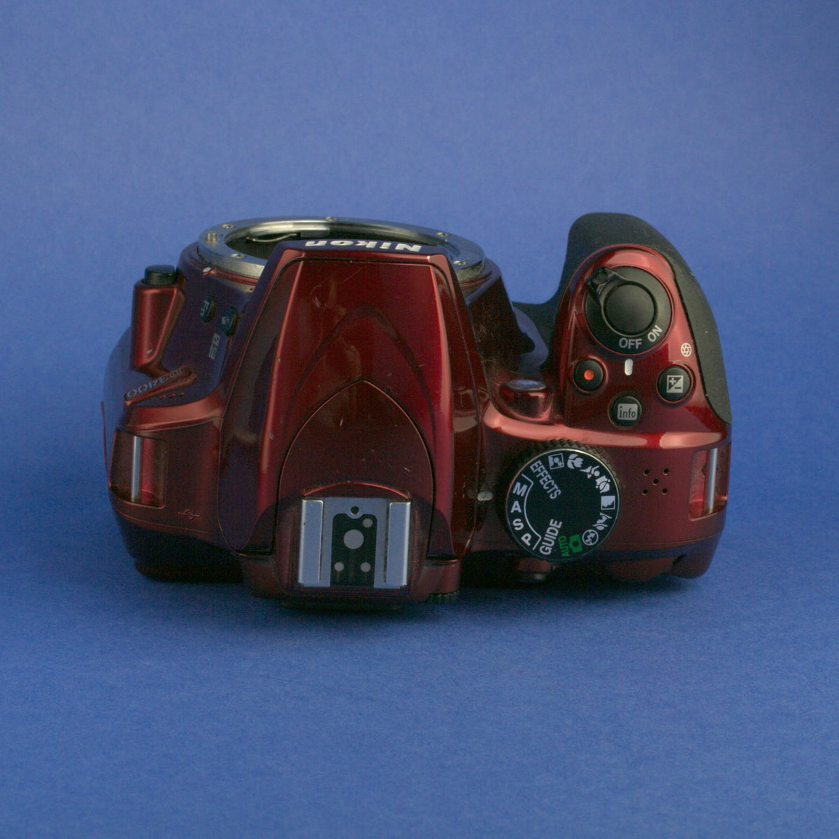 Red Nikon D3400 Digital Camera Body Only 4100 Actuations US Model