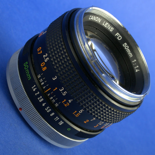 Canon FD 50mm 1.4 Chrome Nose Lens