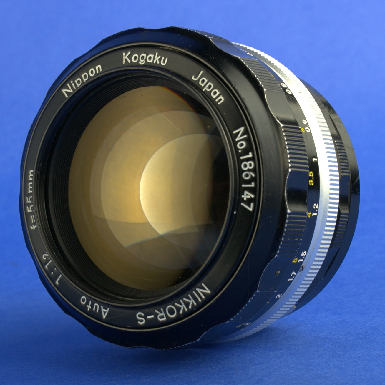 Nikon Nikkor-S Auto 55mm 1.2 Non-Ai Lens