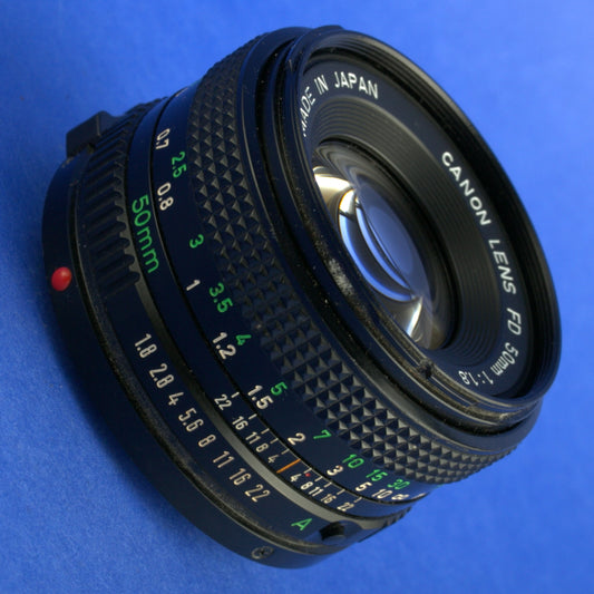 Canon FD 50mm 1.8 Lens